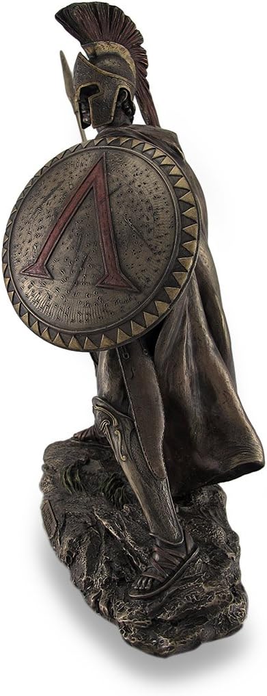 Leonidas, Greek Warrior King, Bronzed Sculptural Statue