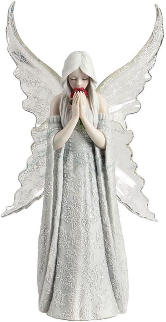10.25" Anne Stokes ONLY LOVE REMAINS Gothic Statue Sculpture Figure Fantasy Home Decor