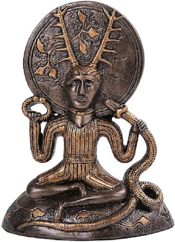 Pacific Giftware PT Celtic God Cernunnos Sitting Position Resin Figurine