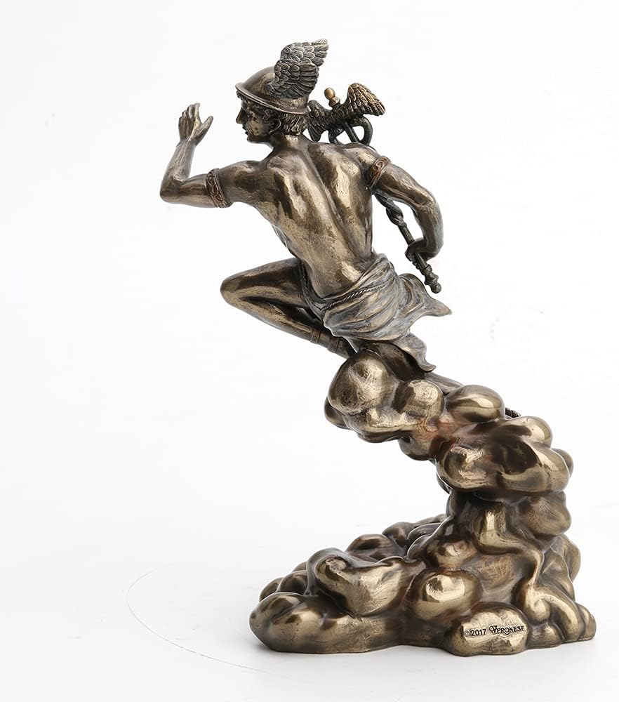Hermes - Greek God of Travel, Luck and Commerce Statue