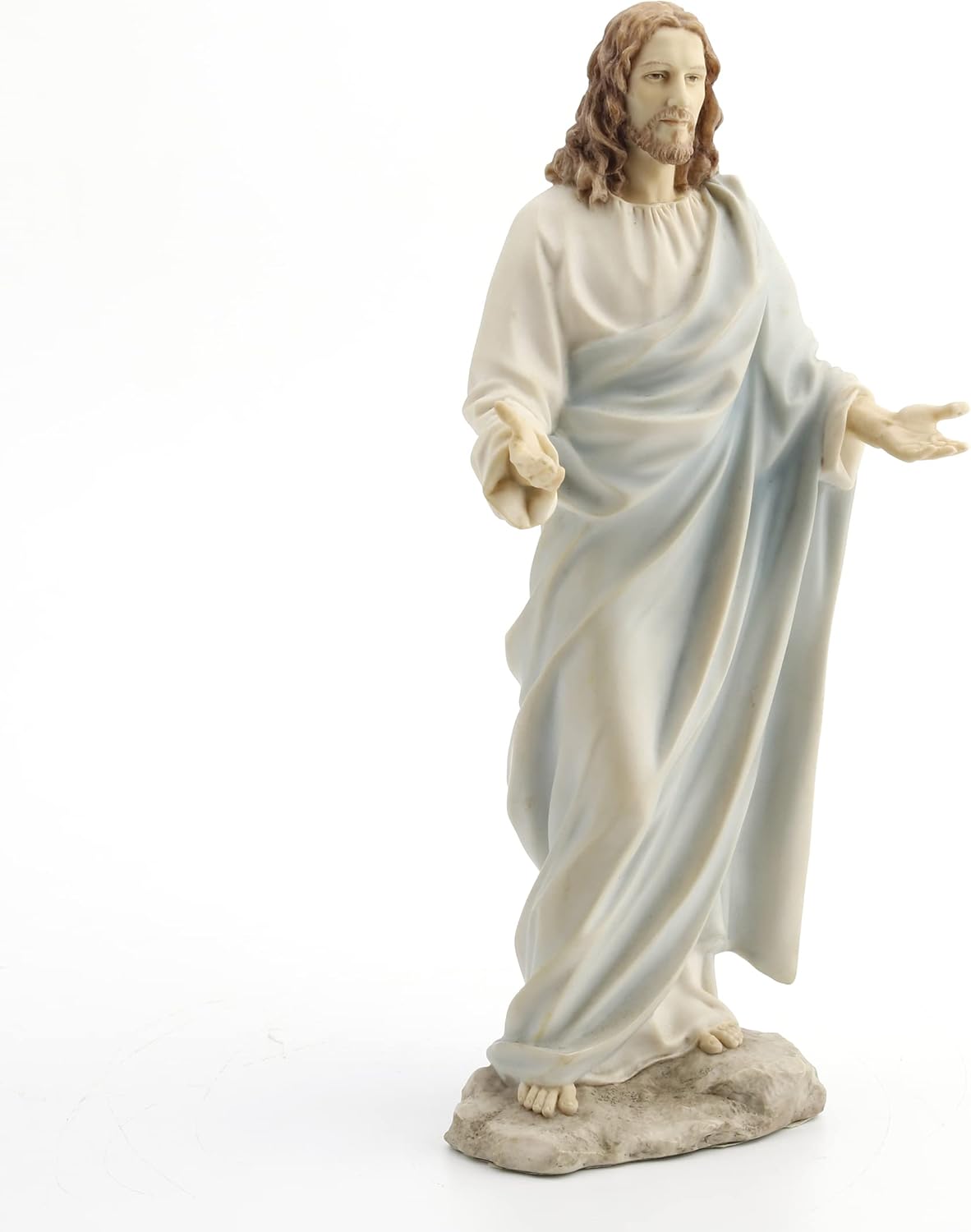 Veronese Design Wu Jesus Christus segnet Statue wirkliche Bronzepulver gegossen Statue Skulptur 12"