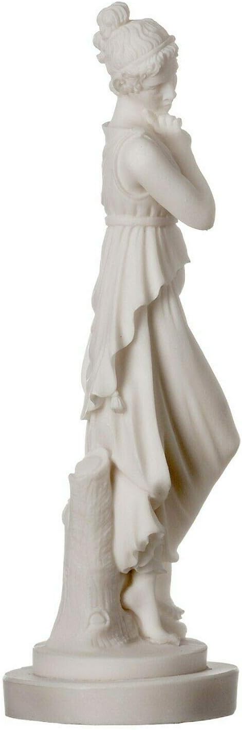 BeautifulGreekStatues Persephone Goddess Of The Underworld Springtime Flowers&Vegetation Statue 7"