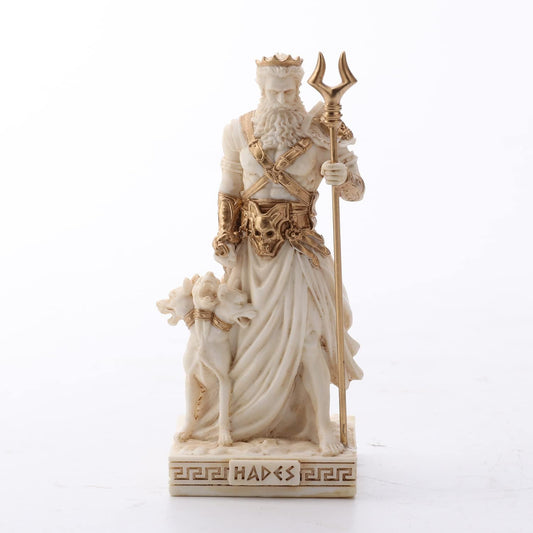 3 1/4" Tall Greek Pantheon Gods Polyresin Figurines Hand Painted Miniature