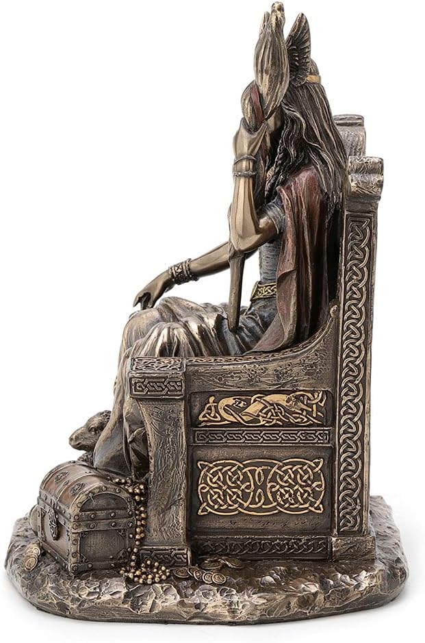 Veronese Design Norse Goddess Frigga Love and Marriage Gifts for Women Statue Cold Cast Resin Antique Bronze Finish Home Decor Sculpture