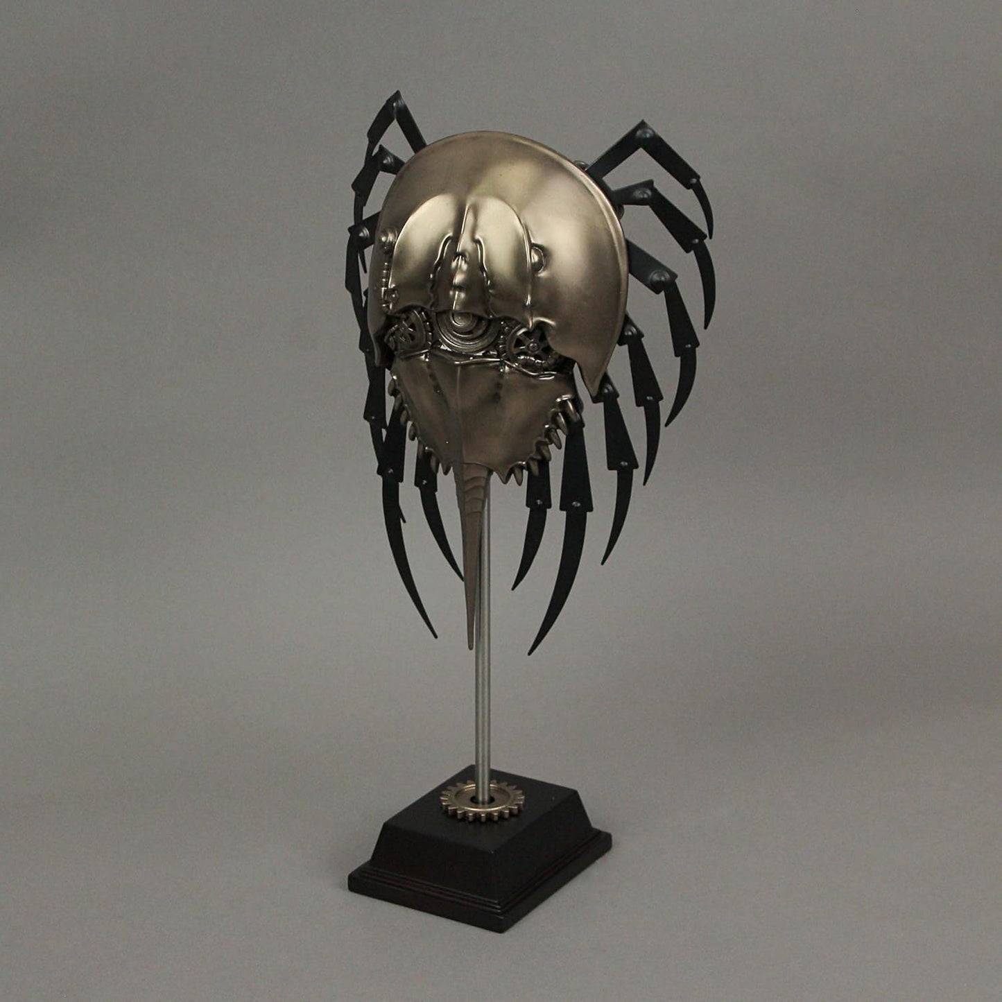 Veronese Design 11 5/8" Steampunk Horseshoe Crab with Display Stand