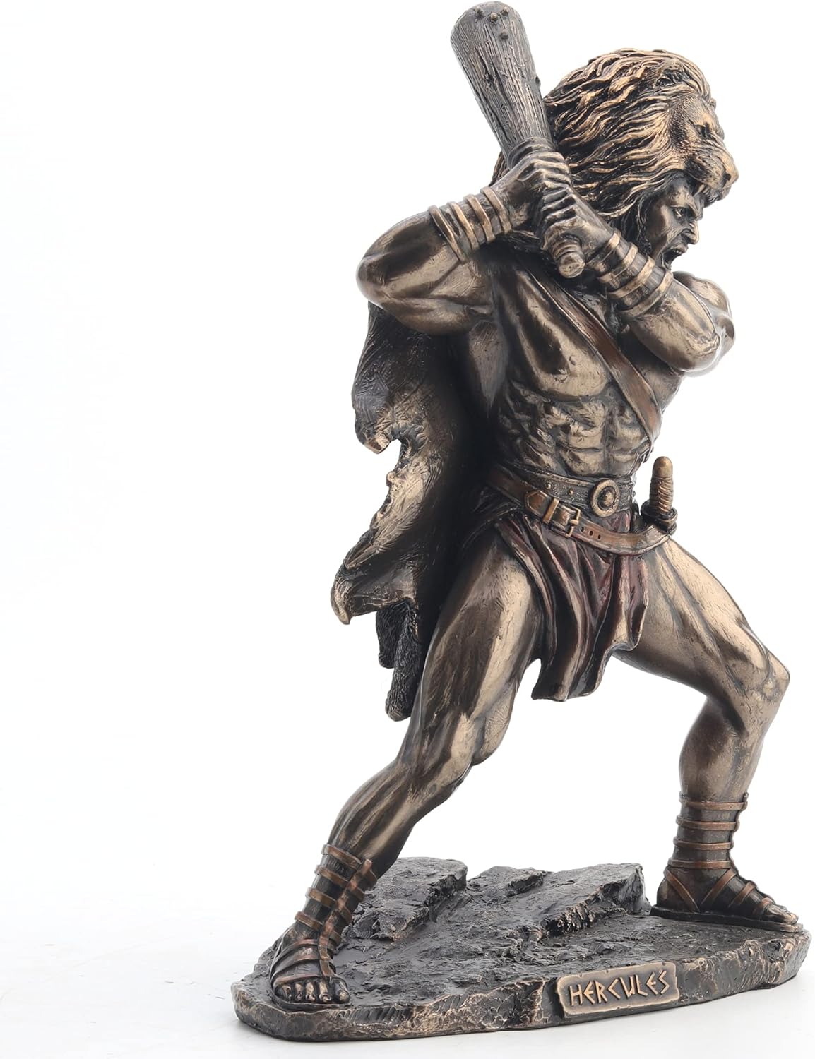 Veronese Design 10 Inch The Triumph of Hercules Polystone Statue Bronze Finish