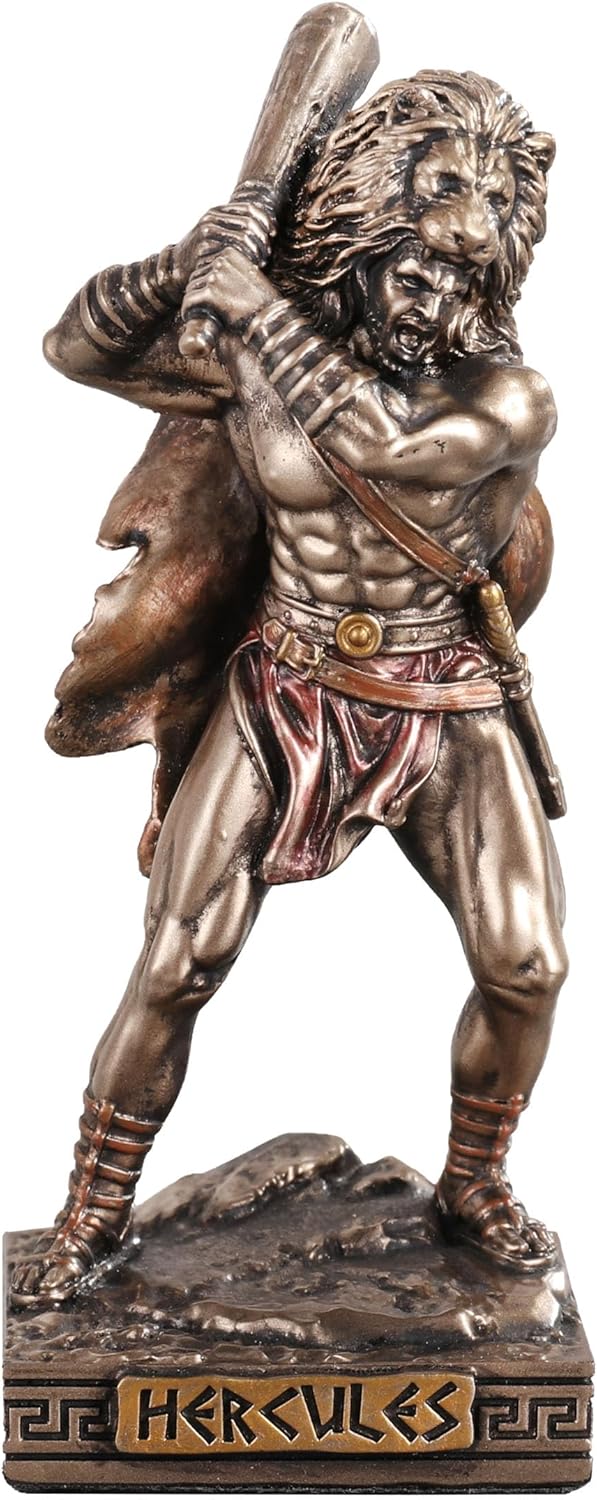 Veronese Design 3 3/4 Inch Hercules Hand Painted Historical Collectible Figurine