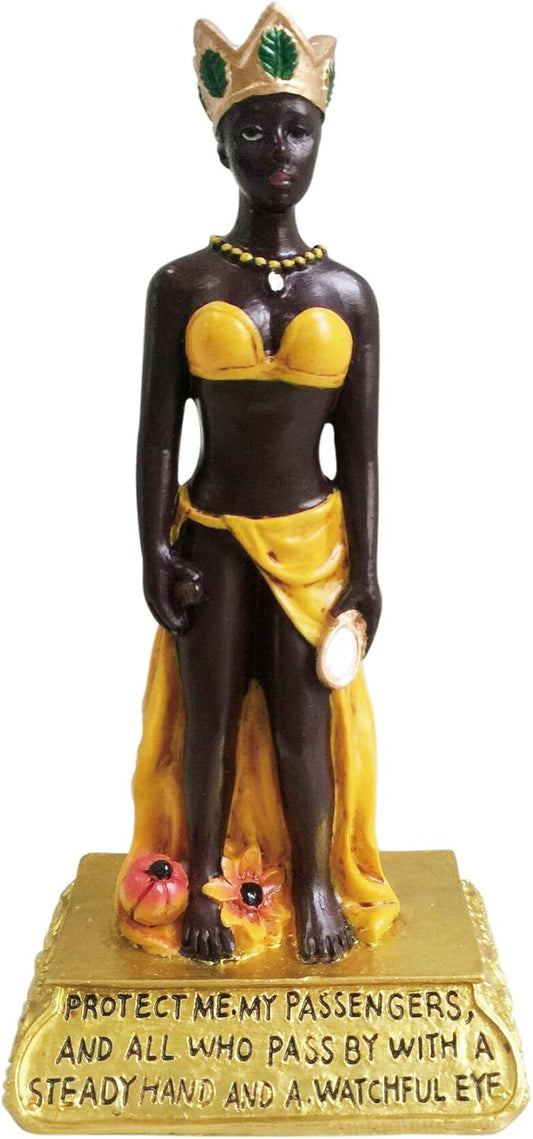 5 Inch Santo Orisha Ochun Car Statue Orisha Statue Ochun Estatua Catholic Statue Car Decor