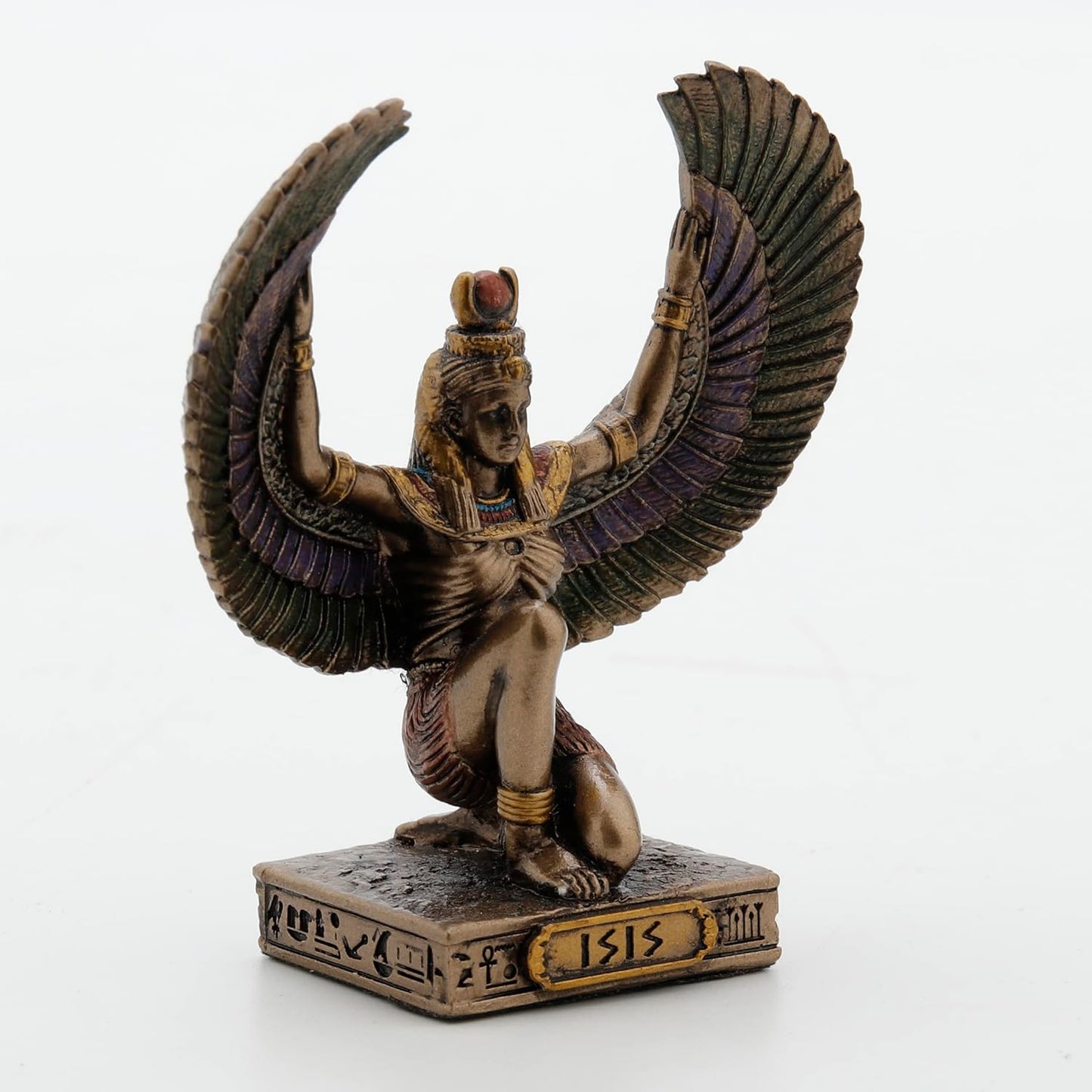 Veronese Design Isis Goddess of Magic Bronze Finish Resin Figurine Black