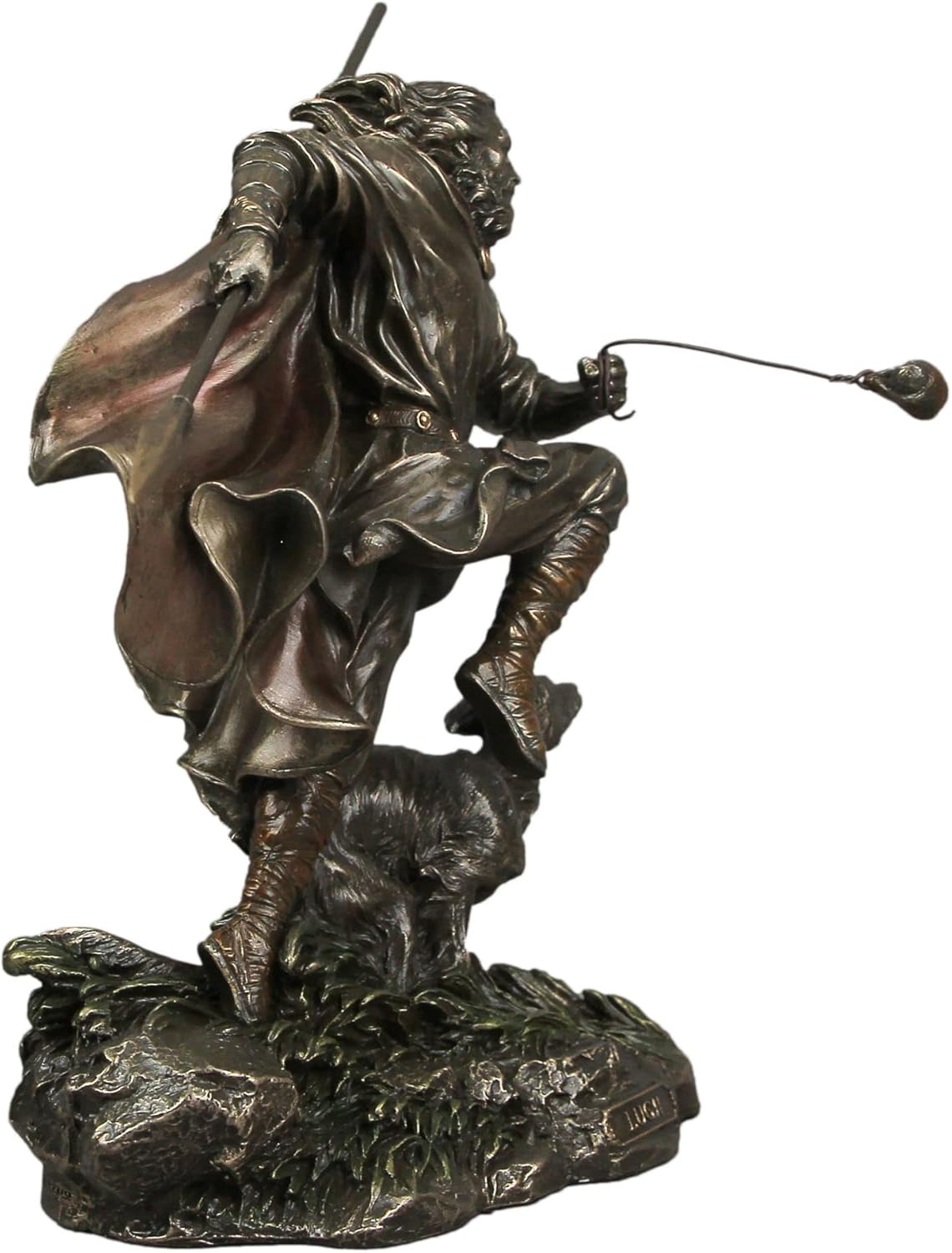 Veronese Design Lugh Irish God Of the Sun and Thunderstorms Bronze Finished Statue 8.5 Inches High
