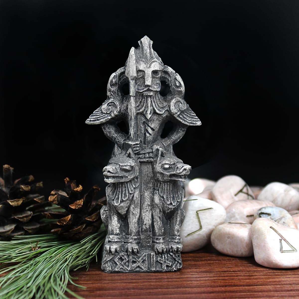 Dryad Design The All-Father Norse God Odin Figurine - Stone Finish