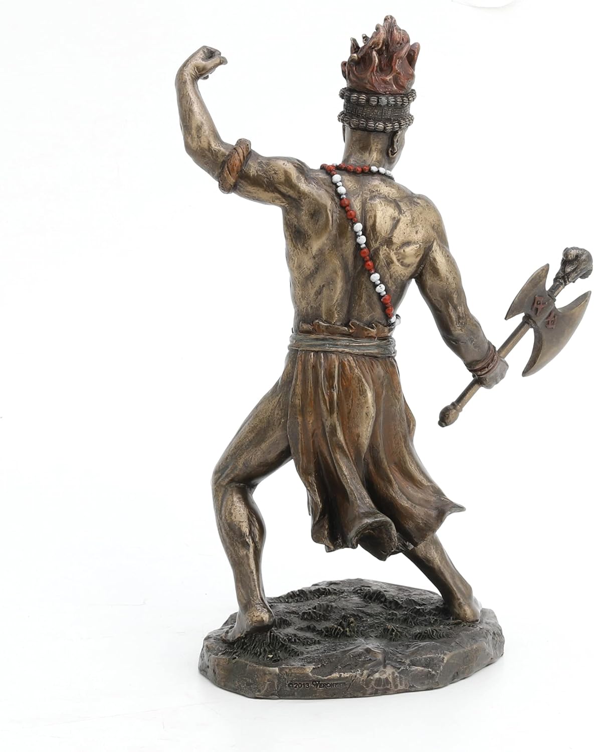 Unicorn Studios African God of Lightning and War Chango Shango Statue Voodoo Santeria