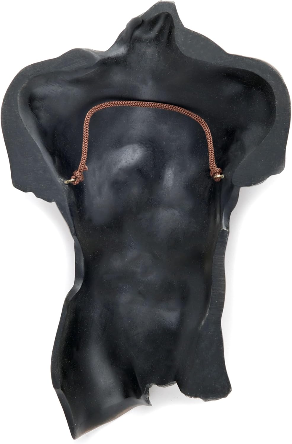 Veronese Design Bronze Finish Nude Male Torso Wall Hanging Figure Anatomy