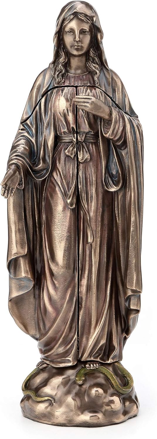 Veronese Design Lady of Grace Polyptych Sculpture of Annunciation