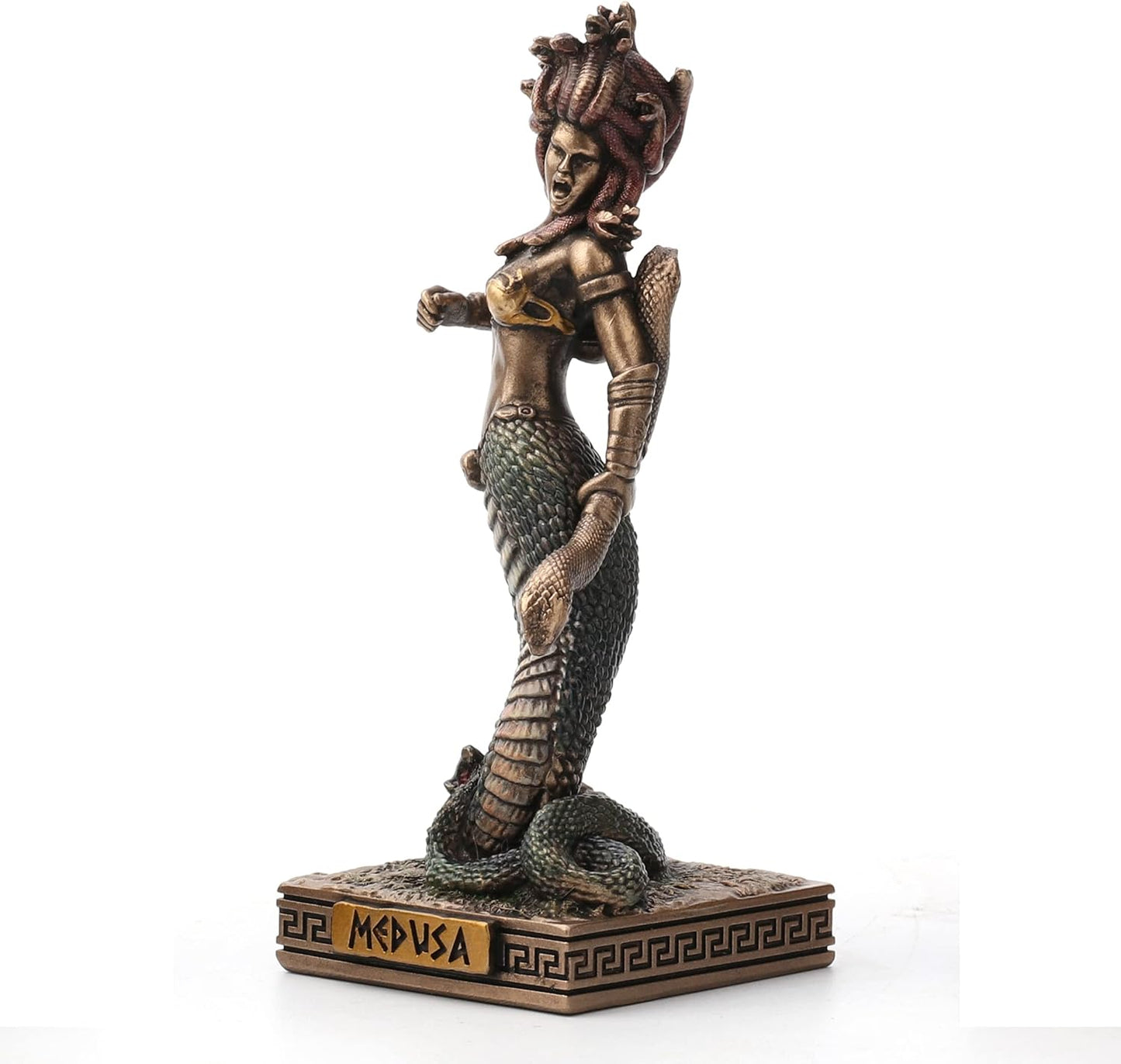 Veronese Design Medusa The Gorgon Resin Hand Painted Miniature Figurine
