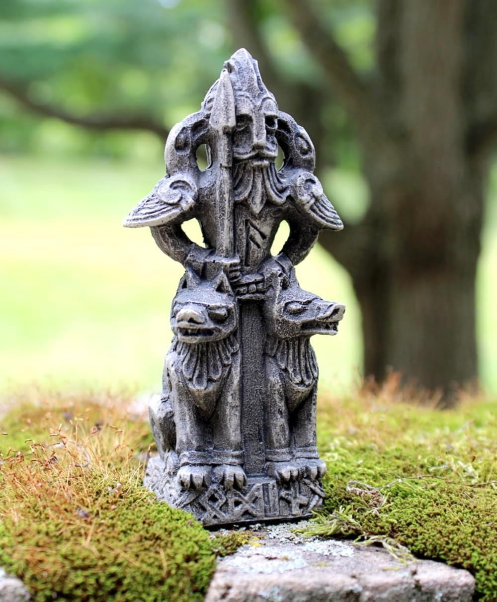 Dryad Design The All-Father Norse God Odin Figurine - Stone Finish