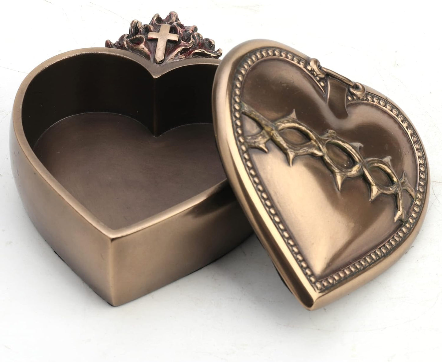Veronese Design Scared Heart Trinket Box
