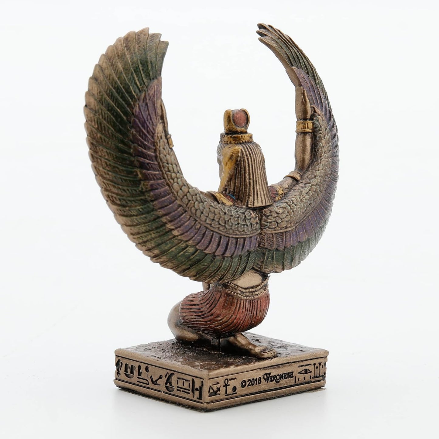 Veronese Design Isis Goddess of Magic Bronze Finish Resin Figurine Black