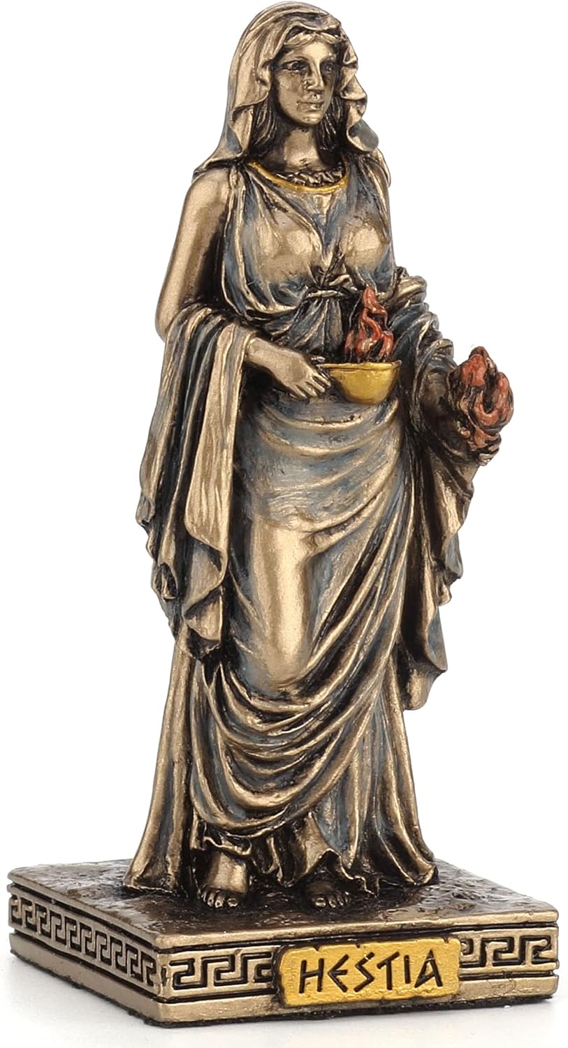 Veronese Design Greek Gods Miniature Figurine (Hestia, Bronze)