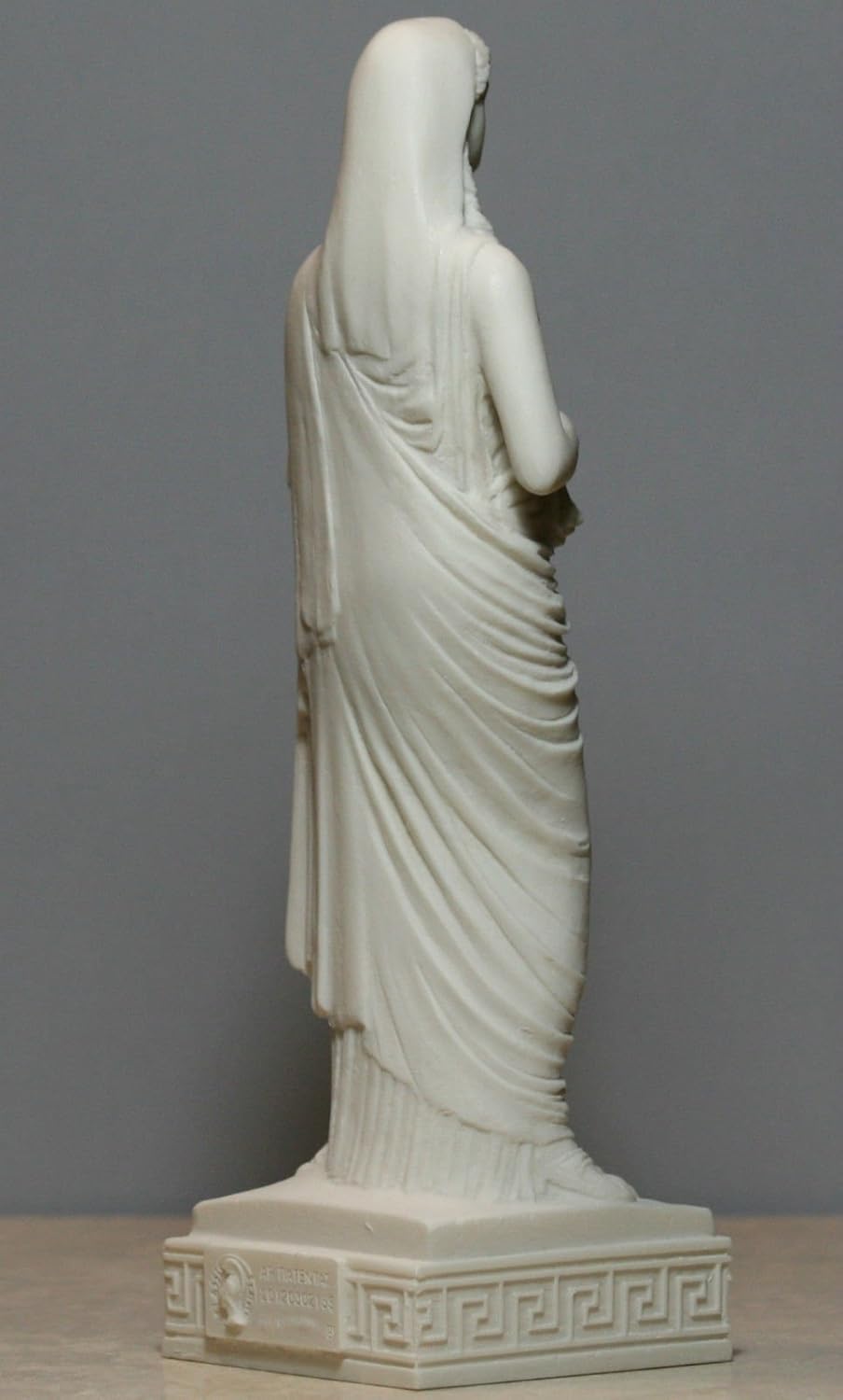 Demeter Ceres Harvest Fertility Goddess Greek Alabaster Statue Sculpture 9.84 inches