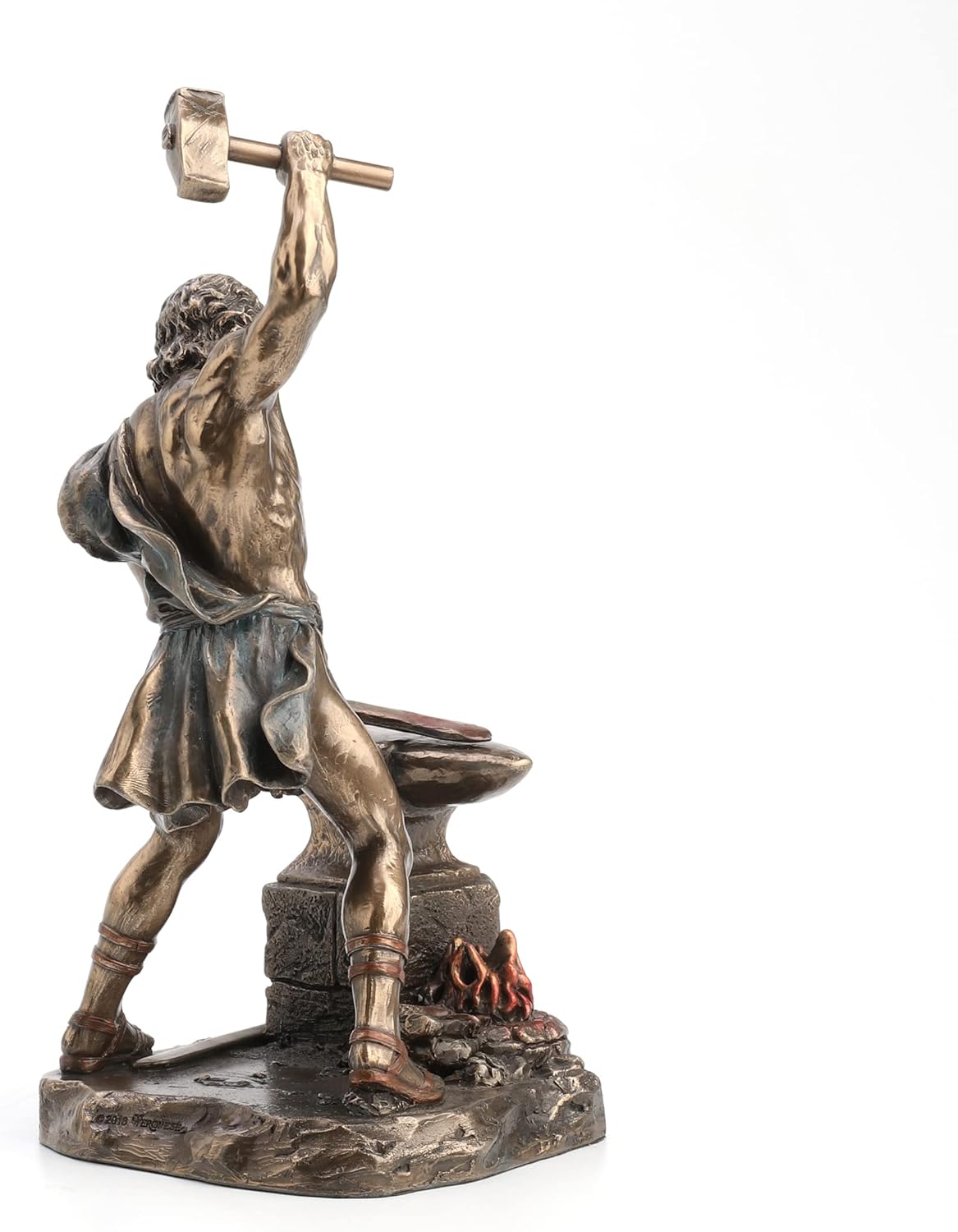 Veronese Design Hephaestus Greek God of Fire and Forge Bronze Finished Statue