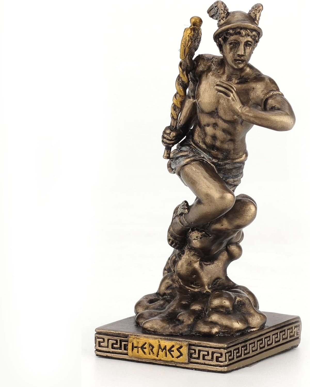 Veronese Design Greek Gods Miniature Figurine (Hermes, Bronze)
