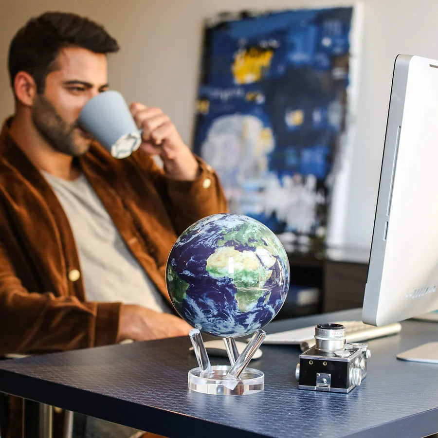 6" Mova Globe Satellite Cloud Cover (Buy Now For End of April Delivery)