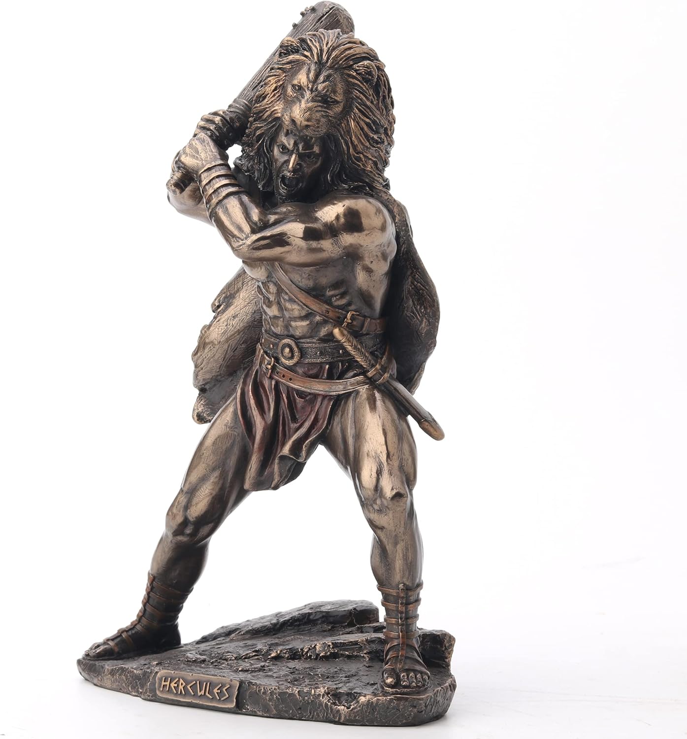 Veronese Design 10 Inch The Triumph of Hercules Polystone Statue Bronze Finish