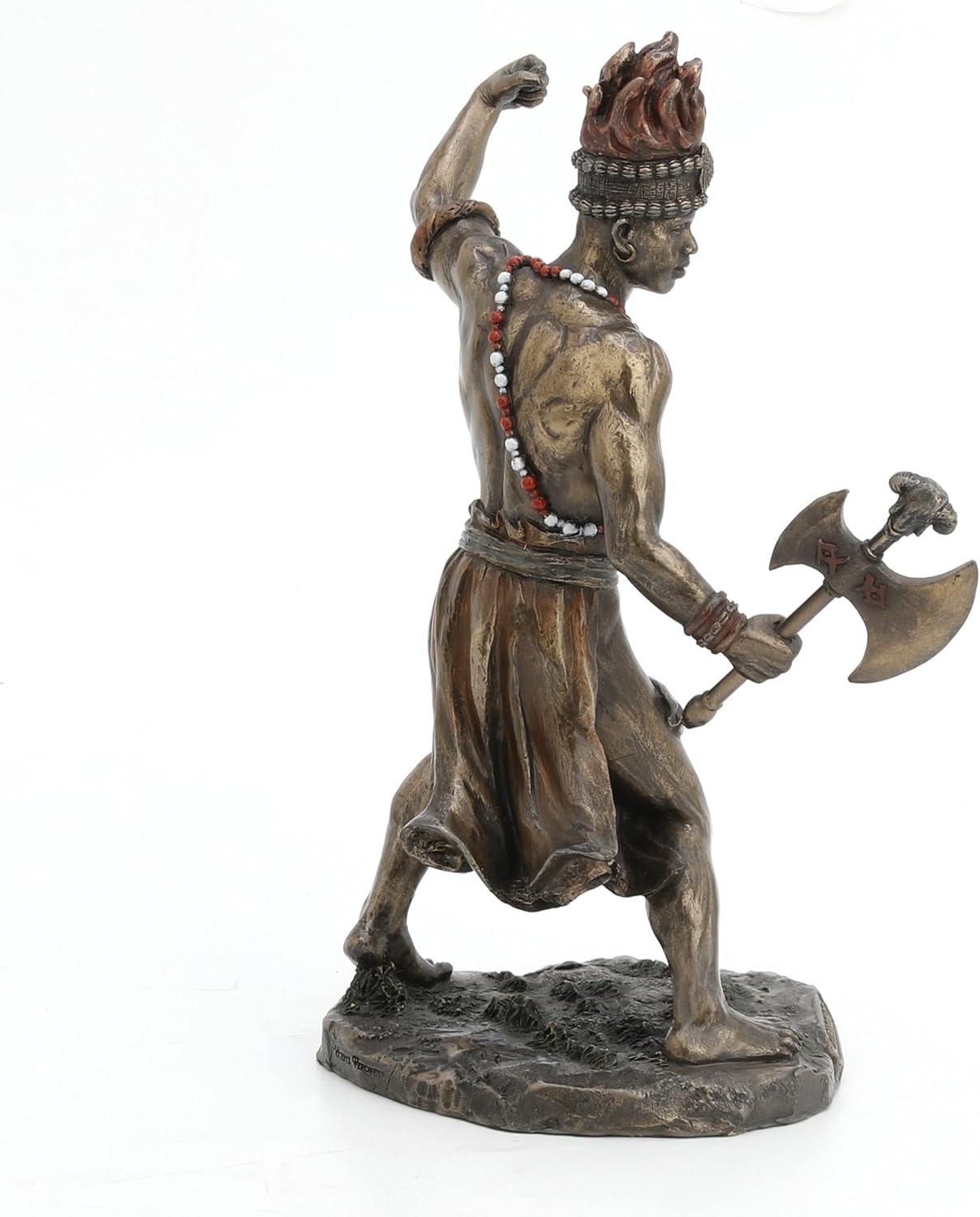 Unicorn Studios African God of Lightning and War Chango Shango Statue Voodoo Santeria