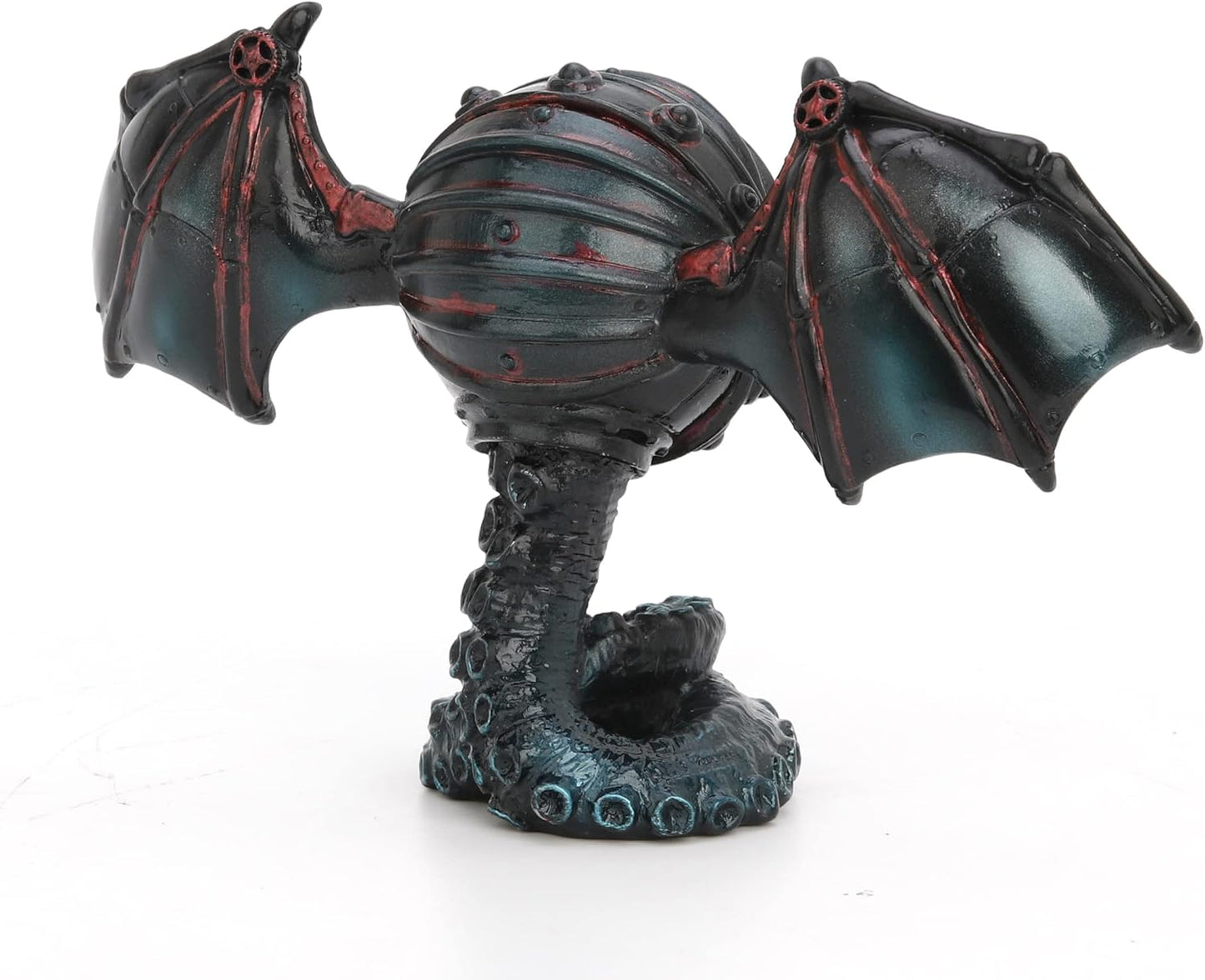 Veronese Design 4 1/8 Inch Creature Steampunk Floating Eye Octobat Hand Painted Cast Resin Metallic Finish Statue Tabletop Mini Figurine