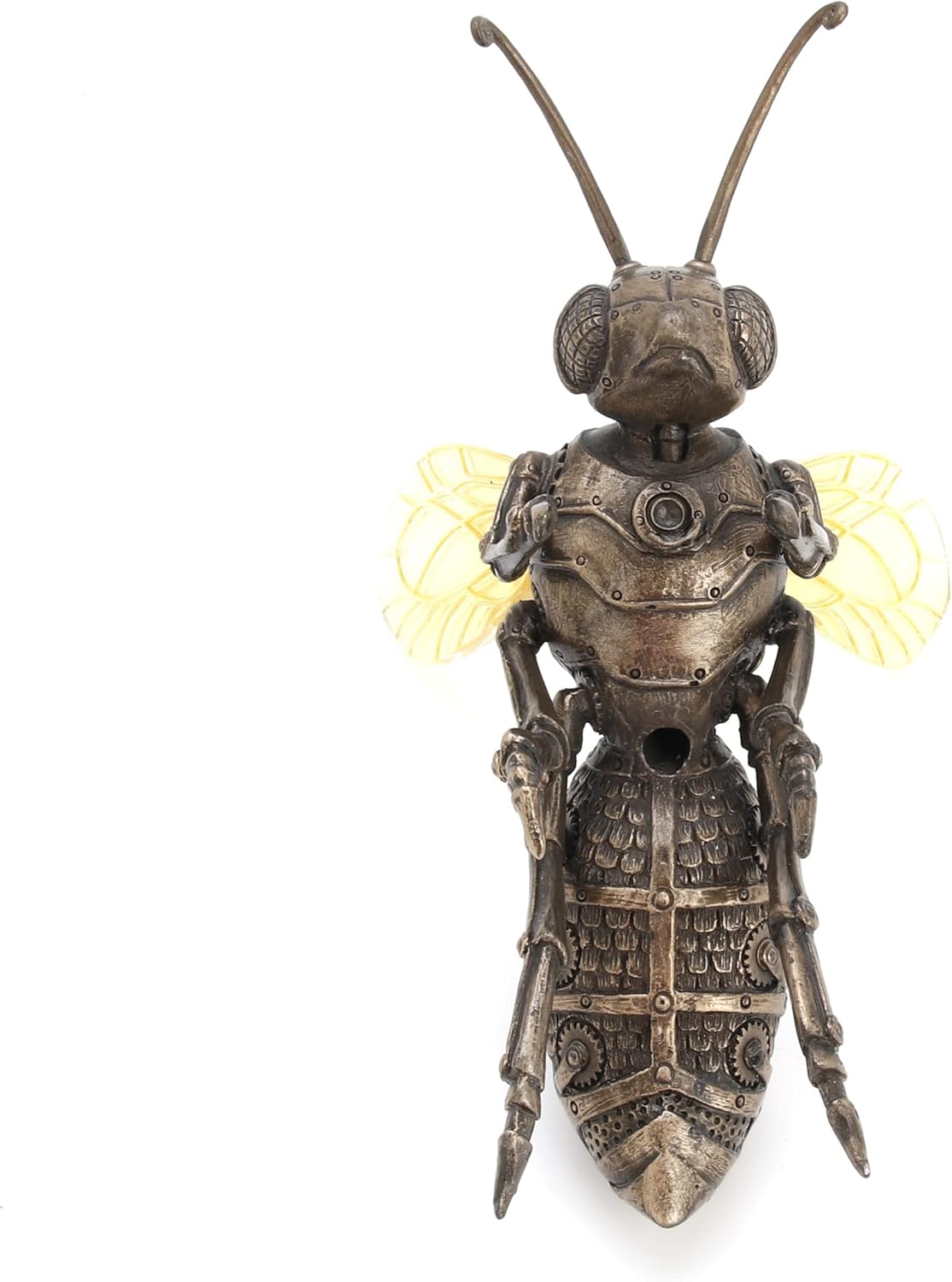 Veronese Design Bronze Finish Steampunk Hornet Specimen on Museum Mount Statue 10.5 Inches High
