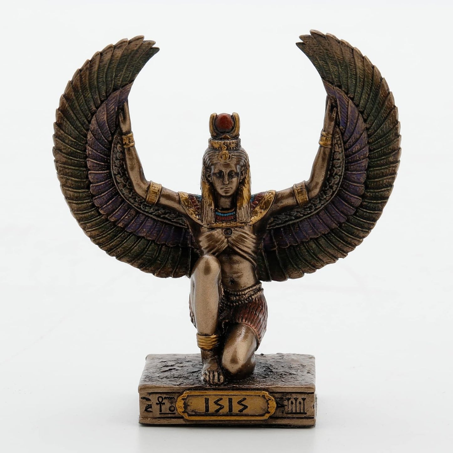 Veronese Design Isis Goddess of Magic Bronze Finish Resin Figurine Black