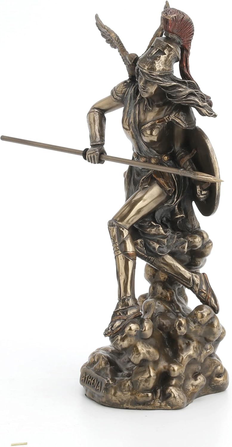 Athena Greek Goddess of Wisdom and War Statue