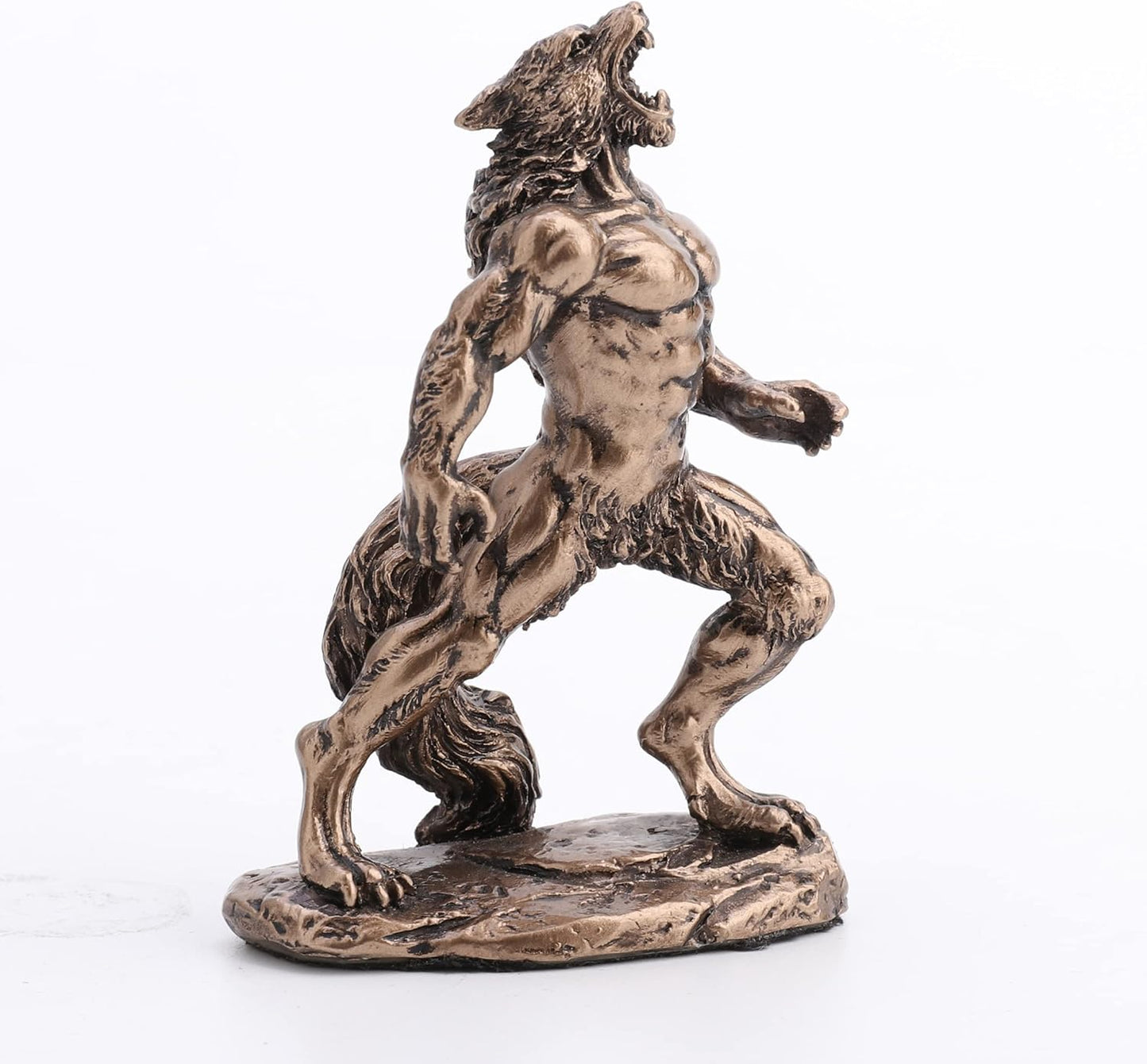 Unicorn Studios Veronese Design 3 1/4" Lycanthrope Werewolf Moon Howl Miniature Resin Figurine