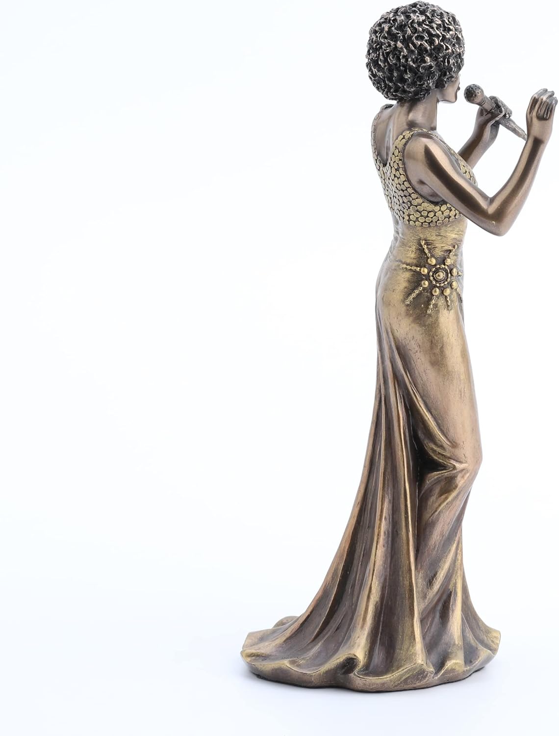 Veronese Design 8 1/8" Jazz Band Female Vocal Singer Statue