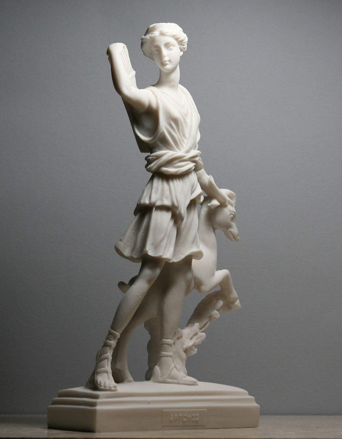 Diana of Versailles Greek Goddess Artemis Cast Marble Sculpture Louvre Museum 9.84΄΄