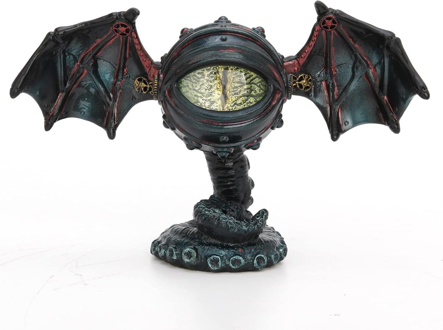 Veronese Design 4 1/8 Inch Creature Steampunk Floating Eye Octobat Hand Painted Cast Resin Metallic Finish Statue Tabletop Mini Figurine