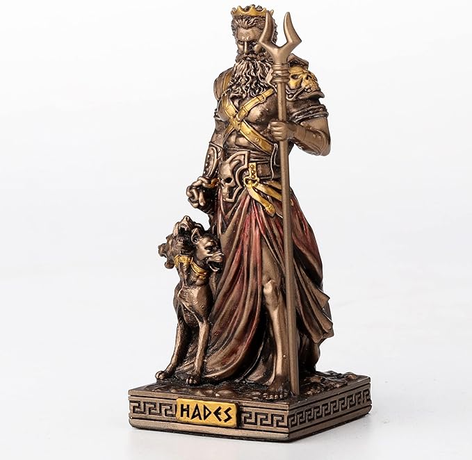 Veronese Design Greek Gods Miniature Figurine (Hades, Bronze)
