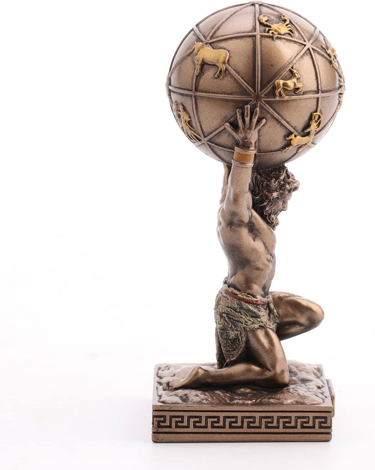 Veronese Design Atlas Greek Titan Bearer of The Sky Resin Hand Painted Miniature Figurine