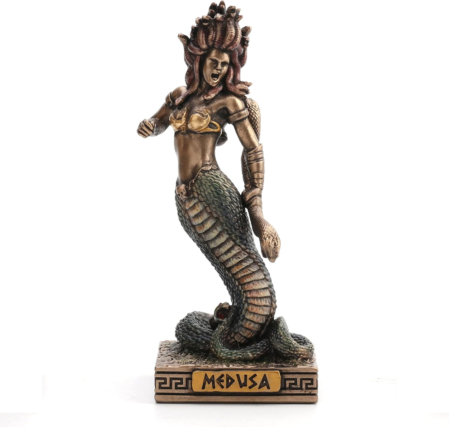 Veronese Design Medusa The Gorgon Resin Hand Painted Miniature Figurine