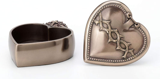Veronese Design Scared Heart Trinket Box