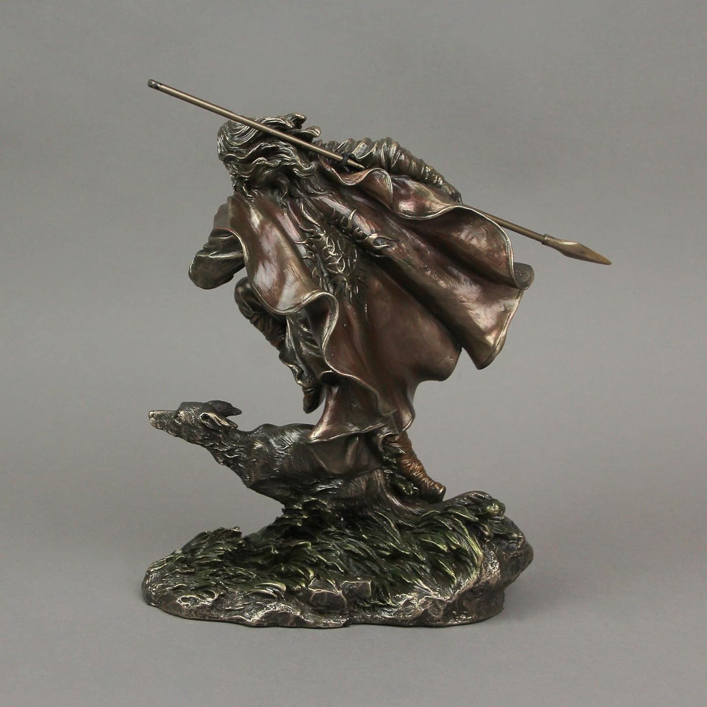 Veronese Design Lugh Irish God Of the Sun and Thunderstorms Bronze Finished Statue 8.5 Inches High