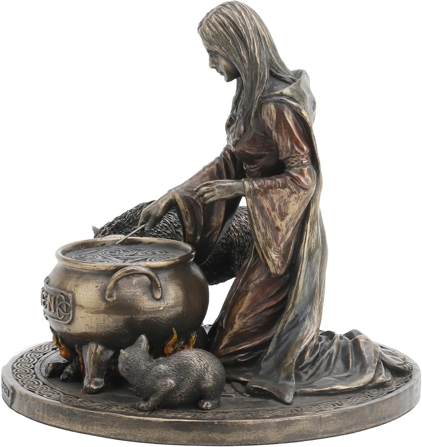 Veronese Ceridwen, Celtic Goddess of Inspiration Bronze Finish Statue