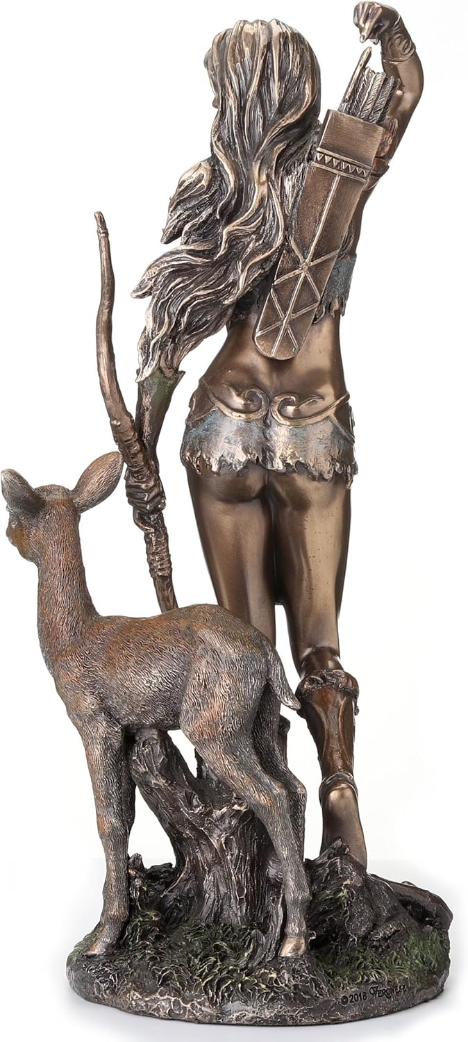 Veronese Artemis Greek Goddess of The Hunt Statue