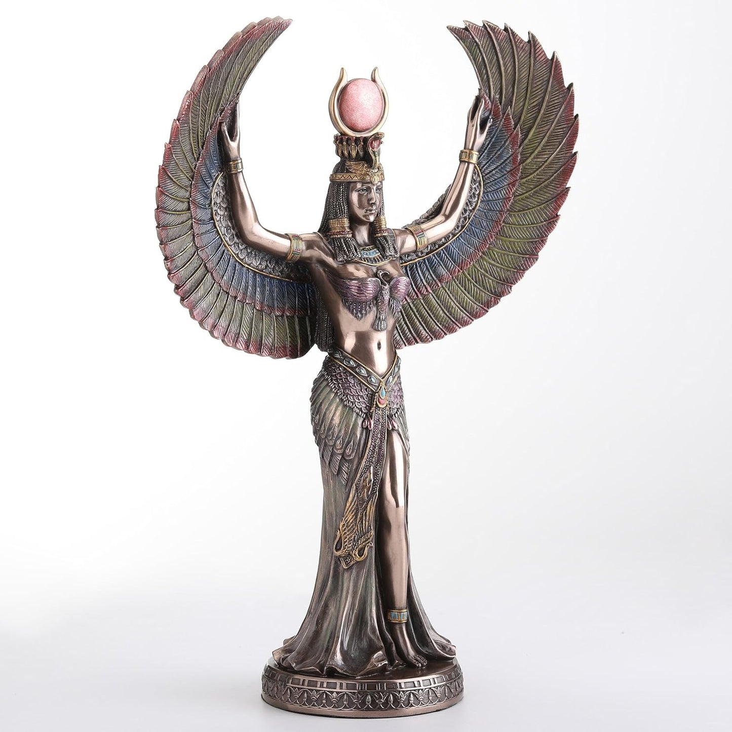 Veronese Design - 13 3/8" Bronze Finish Cold Cast Resin Statue