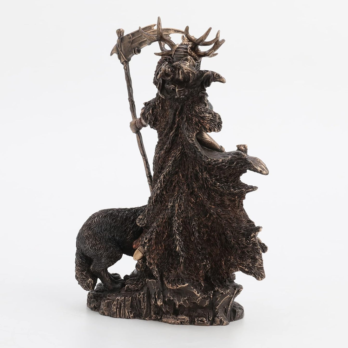 Veronese Design 10.4 Inch Hel Norse Goddess of Underworld Antique Bronze Sculpture