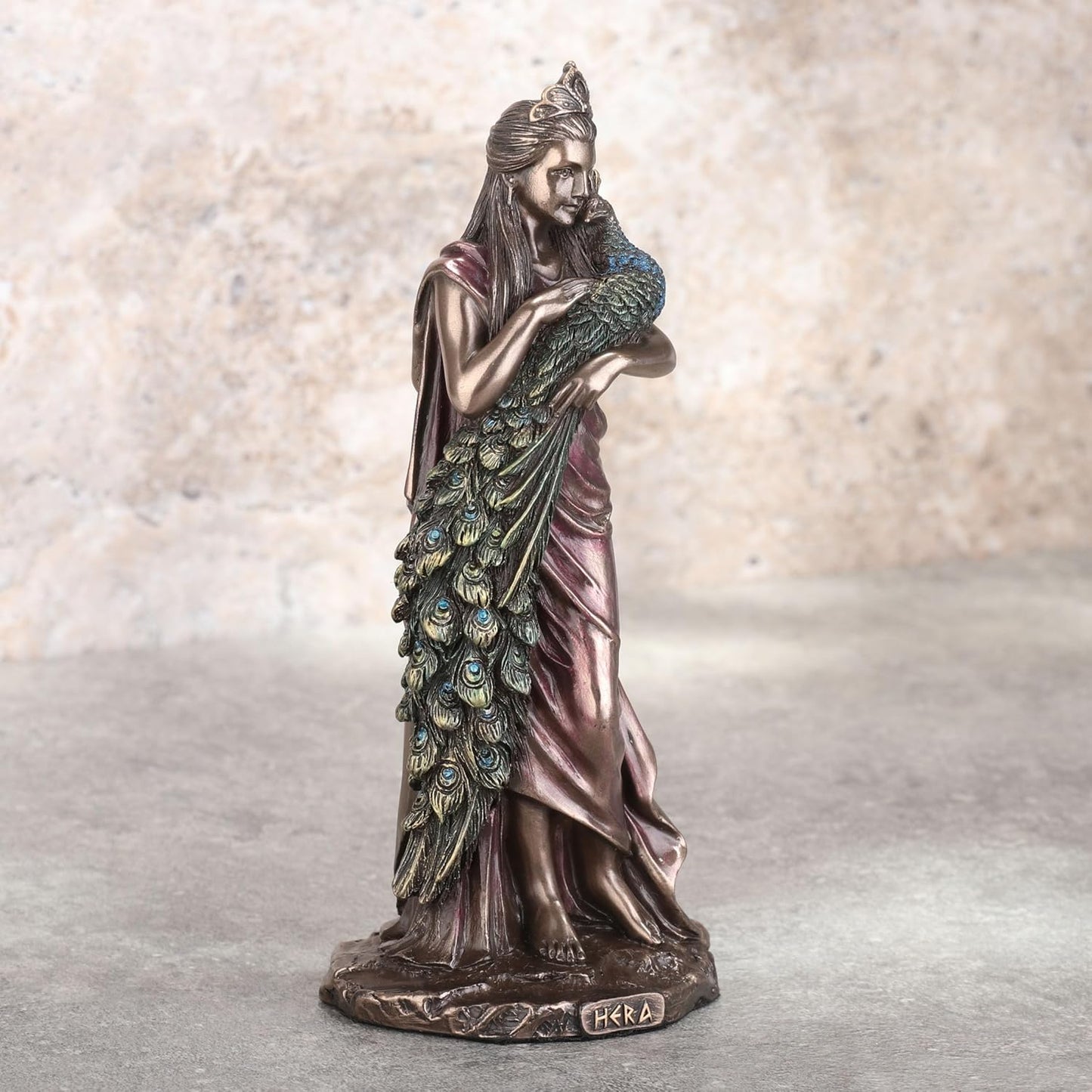 Veronese Design 6 1/8 Inch Hera The Greek Goddess of Women and Marriage Cold Cast Resin Bronze Finish Statue