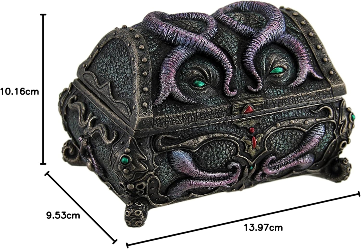 Veronese Design The Great Imitator Octopus Mimic Chest Decorative Trinket Box