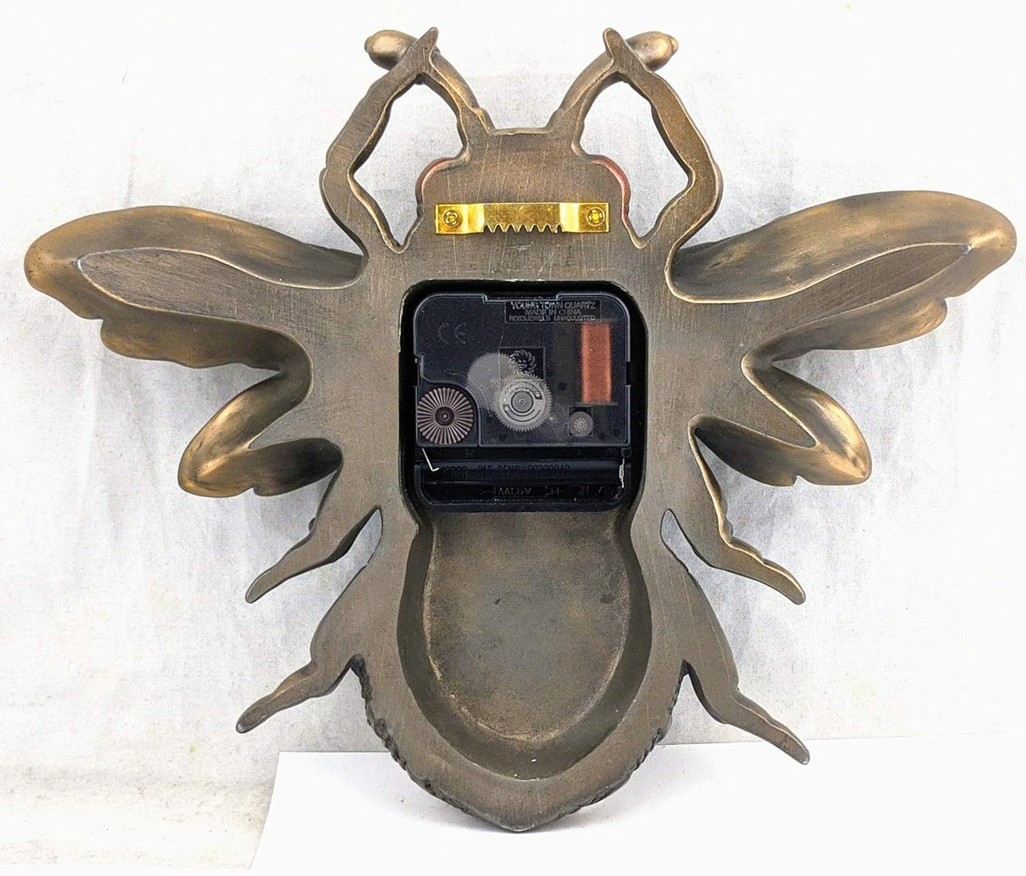 Veronese Design Steampunk Style Bronze Finish Honeybee Wall Clock