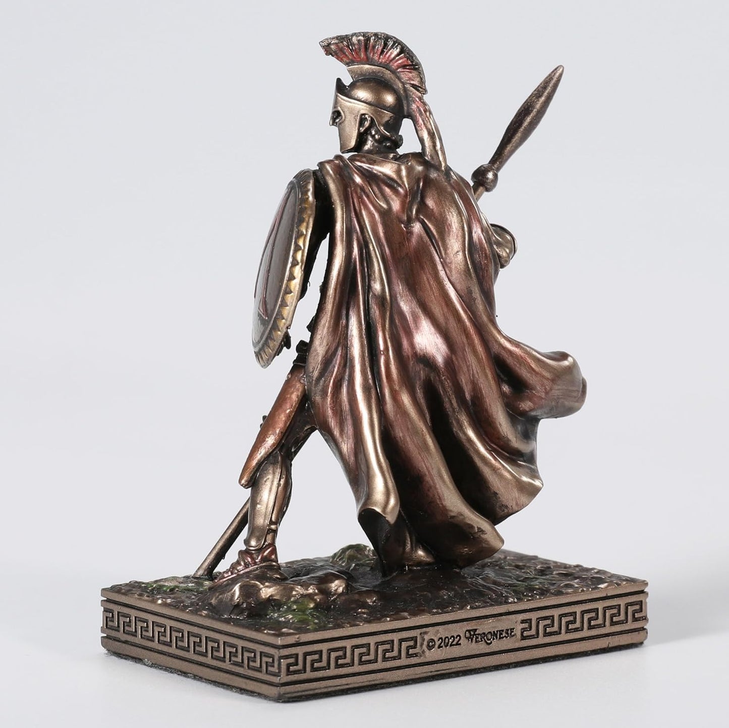 Veronese Design 3 Inch King Leonidas of Sparta Resin Miniature Figurine Hand Painted Bronze Finish